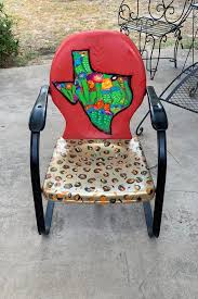 Painted Retro Lawn Chair