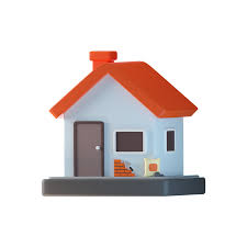 House 3d Icon In Png Obj Or