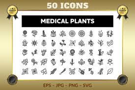 Spring Garden Glyph Icons Graphic By