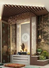 Wooden Pooja Room Door At Rs 2000 Sq Ft