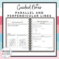 Perpendicular Lines Guided Notes