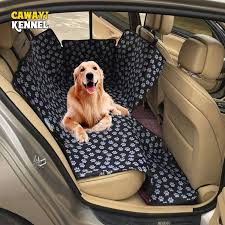 Dog Car Seat Cover With Side Flaps In
