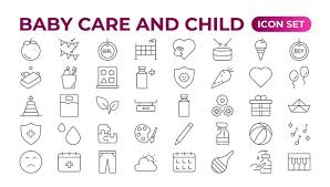 Child Care Icon Vector Art Icons And