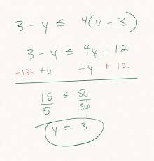 Linear Equations And Inequalities 1 1