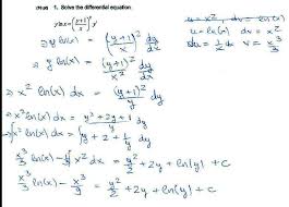 Diff Eq Solving A Diffeial
