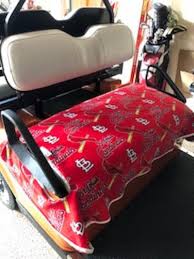 Golf Cart Seat Cover St Louis Cardinals
