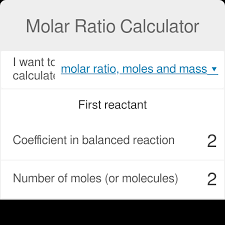 Molar Ratio Calculator