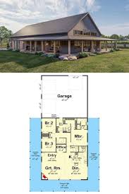 Massive Wraparound Porch Floor Plan