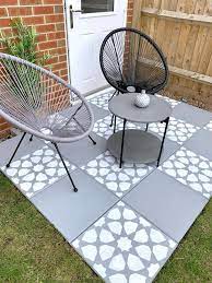 15 Painted Concrete Patio Designs