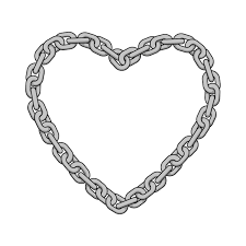 Premium Vector Metal Chain Drawing In