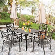 Suncrown Stacking Metal Outdoor Patio