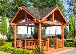 Wooden Garden Gazebo At Rs 1500 Square