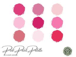 Pinks Benjamin Moore Paint Palette