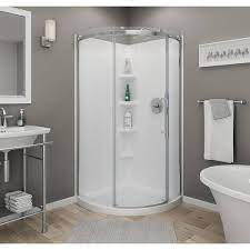 Sliding Frameless Curved Shower Door