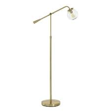 Floor Lamp Clear Glass Round Shade