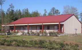 Metal House Plans Pole Barn Homes