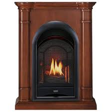 Procom Dual Fuel Vent Free Gas Fireplace System 15000 Btu T Stat Control Apple Spice Pcs150t 3as