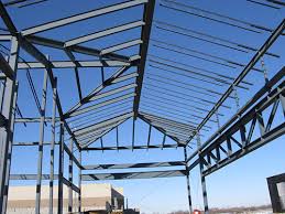 structural steel canopy and beam