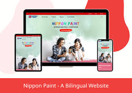 Nippon Paint A Bilingual Website