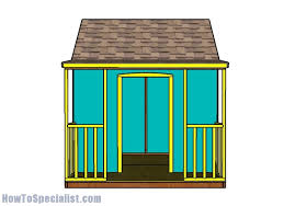 Outdoor Playhouse Railings Plans