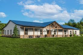 Exclusive One Story Barndominium Style