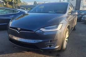 used 2020 tesla model x suv for