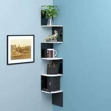 Wooden Fancy Zigzag Wall Mount Floating