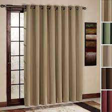 Curtain Rod Size For Sliding Glass Door