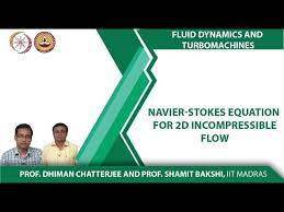 Navier Stokes Equation For 2d