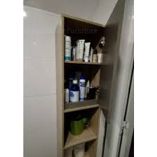 Tall Bathroom Cabinet Rustic Storage