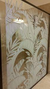 Etched Glass Shower Doors Glass