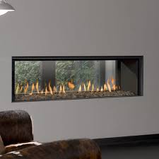Double Sided Gas Fires Bonfire