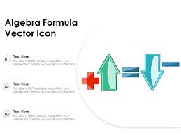 Algebra Formula Vector Icon Ppt