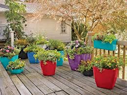 Self Watering Balcony Railing Planter