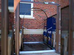 Sidewalk Lift For University Basement