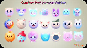 Cute Icon Pack Free By Epiczone On