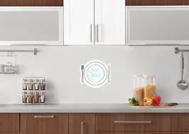 Clean Plates Vinyl Wall Decals
