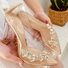 Wedding Shoes Cinderella Bridal Shoes