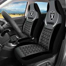 Las Vegas Raiders Car Seat Covers Set