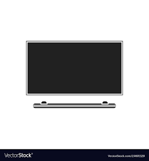 Led Tv Flat Icon Of Modern Household