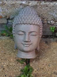 Zen Buddha Head Ornament Latex