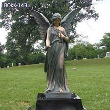 Large Angel Bronze Art Statue