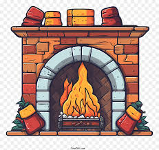 Fireplace Brick And Stone Fireplace