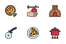 5 204 Cooking In Kitchen Icons Free