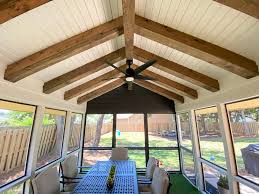 How To Install Clad Ceiling Beams The