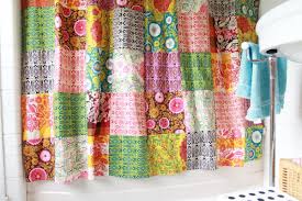 How To Sew A Patchwork Shower Curtain