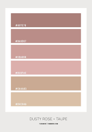 Dusty Rose And Taupe Bedroom Color