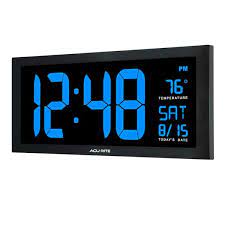 Acurite 18 In Digital Clock With Date