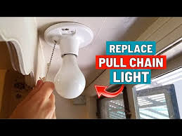 Pull Chain Light Fixture