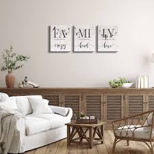 Rustic Family Signs Wall Art